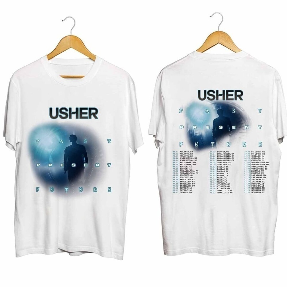 Ushers  Tour Shirt Ushers Fan Shirt  Concert 2 Sided